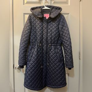 Kate Spade Quilted Coat Size Small
